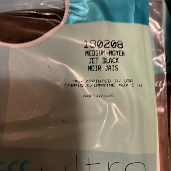 Control top hosiery with sheer legs - Picture 2 of 5